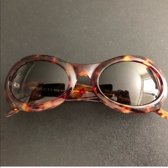 Gucci Accessories - Vintage Oval Gucci tortoise shell sunglasses